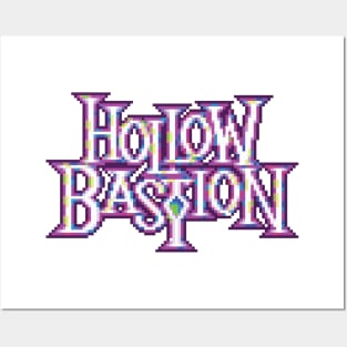 Hollow Bastion Logo Pixel Art Posters and Art